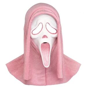 Scream Ghost Face Pink Glitter Mask Officially Licensed Fun World Ghostface Stab
